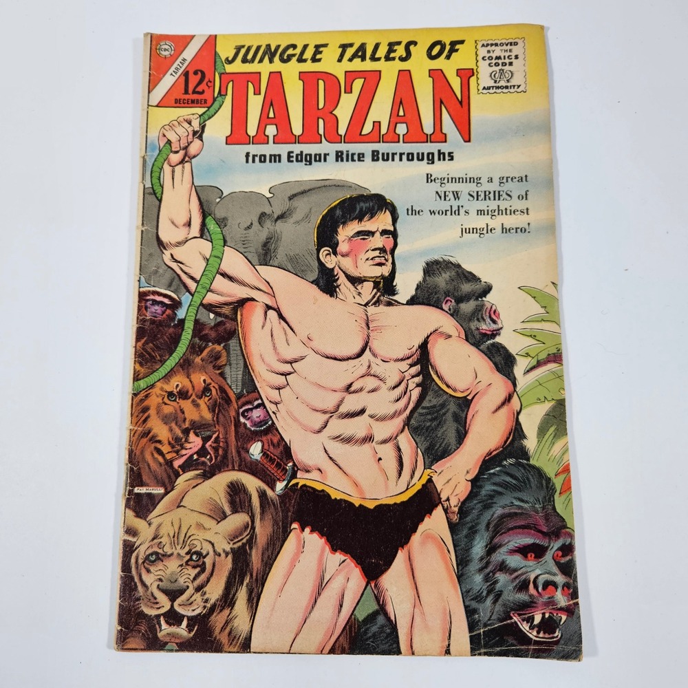 Jungle Tales of Tarzan #1 Charlton Comics December 1964 Silver Age Vol 1 No 1